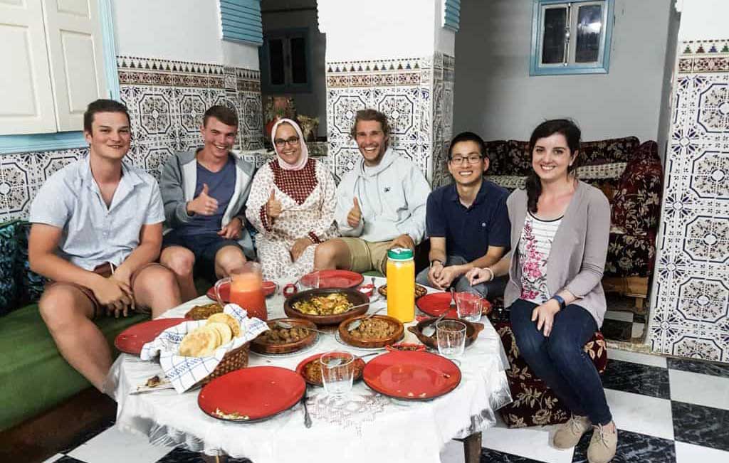 Stay With Local Families